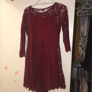 2 part date night dress (slip and cover)